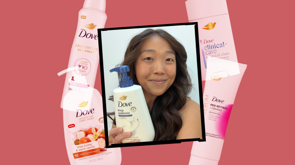 Image may contain Helen Gym Bottle Lotion Head Person Face Cosmetics Perfume Photography and Portrait
