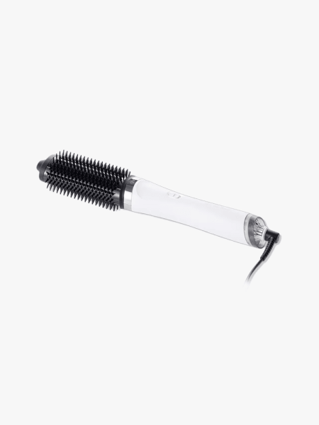 GHD Duet Blowdry in branded wired component on a light gray background
