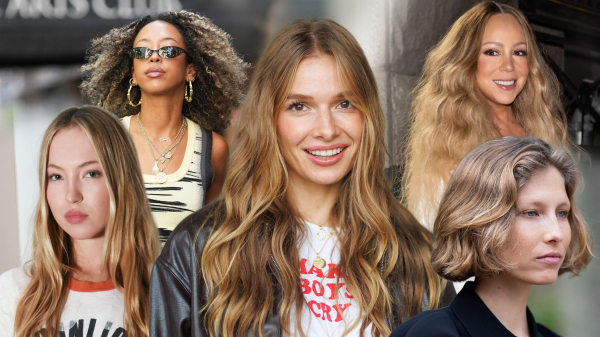 Five examples of blonde balayage